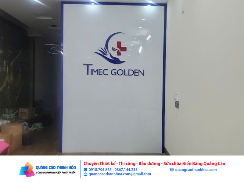 thi công vách ngăn timec golden tại đông vệ thanh hóa